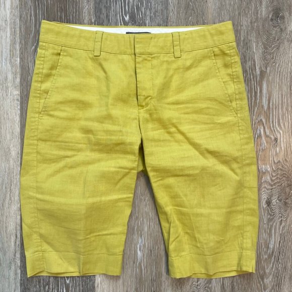 Vince Linen Cotton Blend Shorts - sz. 4 - Picture 1 of 7